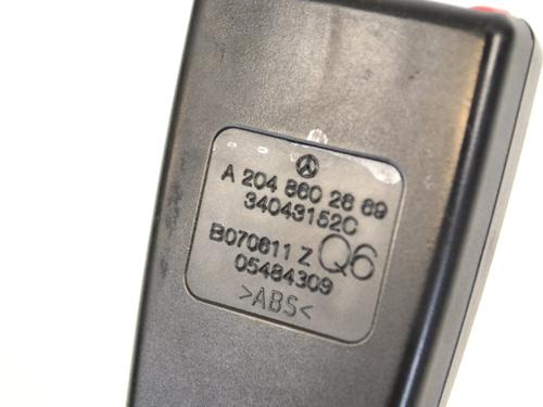 Seat buckle MERCEDES-BENZ C-CLASS (W204) C 220 CDI (204.002) | BP30209670I32