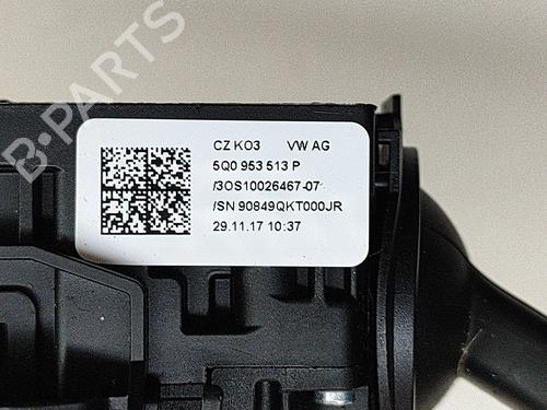 Steering column stalk VW GOLF VII (5G1, BQ1, BE1, BE2) 1.4 TSI | BP20982025I23 