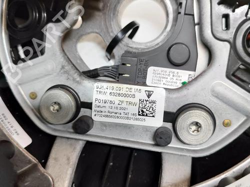 Steering wheel PORSCHE TAYCAN Cross Turismo (Y1B) 4S Performance Battery Plus (Y1BDB1) | BP27770702C49 - Image 7