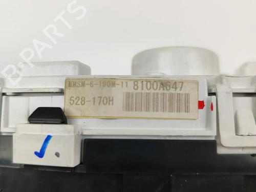 Instrument cluster MITSUBISHI LANCER VIII (CY_A, CZ_A) EVO X (CZ4A) | BP27790632C47 