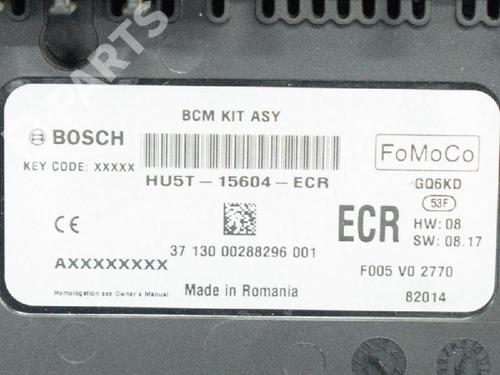 Electronic module FORD FIESTA VII (HJ, HF) 1.0 EcoBoost | BP9511551M83 