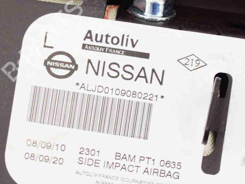 Left seat airbag NISSAN QASHQAI I (J10, NJ10) 1.5 dCi | BP6740130C13 
