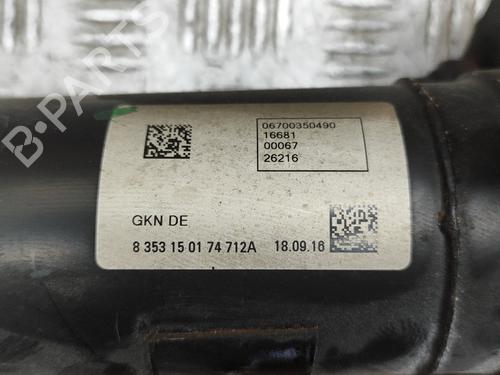 Driveshaft MASERATI LEVANTE SUV (M161) 3.0 D Q4 | BP26410623M37 
