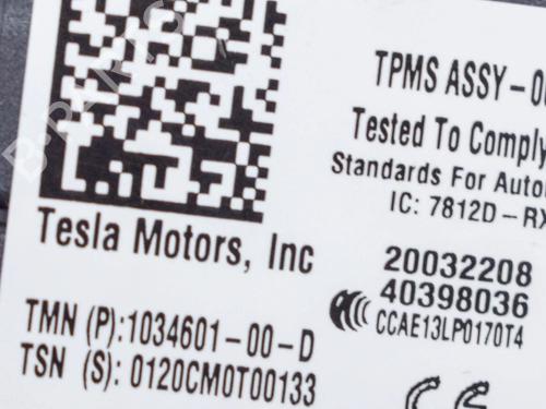 Electronic module TESLA MODEL X (5YJX) P100D AWD | BP8625203M83 