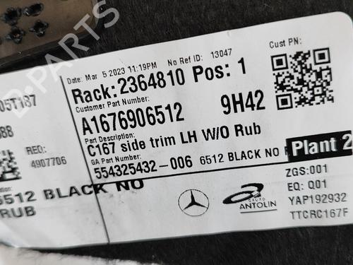 Boot lining MERCEDES-BENZ GLE Coupe (C167) AMG GLE 63 EQ Boost 4-matic+ (167.389) | BP27784643I3 