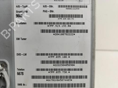 Electronic module PORSCHE CAYENNE (92A) 3.0 Diesel | BP25615426M83 