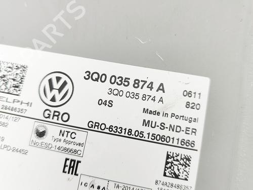 Module électronique VW PASSAT B8 Variant (3G5, CB5) 2.0 TDI | BP29830277M83