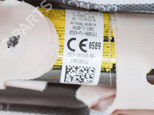 Left curtain airbag JAGUAR I-PACE (X590) EV400 AWD | BP27760280C11 
