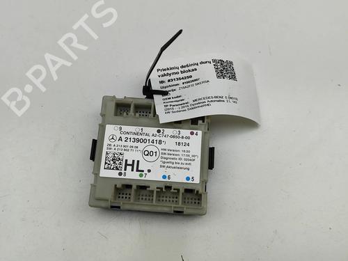 Used Electronic module MERCEDES-BENZ E-CLASS (W213) E 220 d (213.004) (194 hp) 27607959