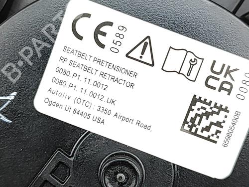 Front right seatbelt TESLA MODEL Y (5YJY) Long Range All-wheel Drive | BP38565348I25 - Image 5