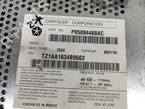 Módulo eletrónico CHRYSLER PACIFICA 3.5 AWD | BP25787427M83  - Image 5
