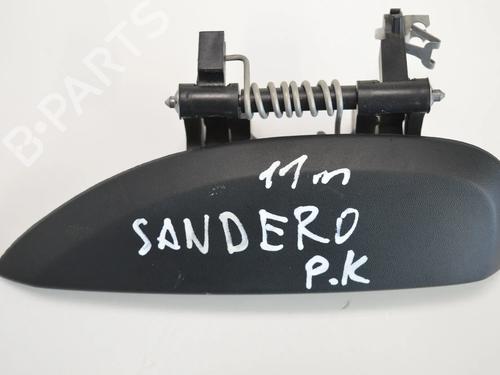 Used Front left exterior door handle DACIA SANDERO 1.5 dCi (88 hp) 9862605