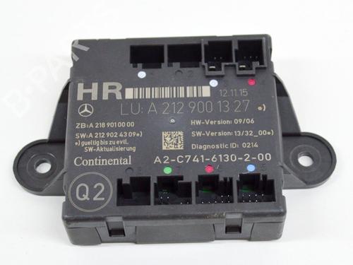 Elektronisk modul MERCEDES-BENZ E-CLASS (W212) E 220 CDI (163 hp) 10368911