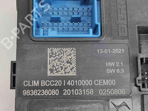 Climate control OPEL CORSA F (P2JO) 1.2 (68) | BP27771127I5 