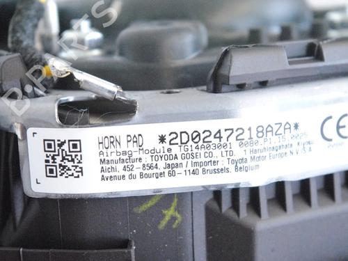 Driver airbag LEXUS RX (_L2_) 450h AWD (GYL25_, GYL26_, GYL25, GYL26, GYL25R, GYL26R) | BP30268703C9 