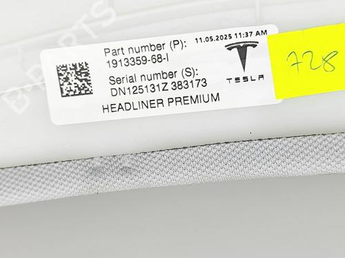 Interior roof TESLA MODEL Y (5YJY) Long Range All-wheel Drive | BP33624655I12 - Image 5