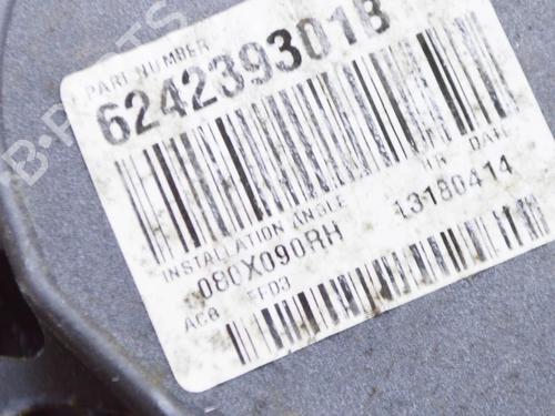 Front right seatbelt NISSAN LEAF (ZE0) Electric | BP14966172I25 