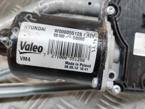 Front wipers mechanism HYUNDAI i20 II (GB, IB) 1.2 | BP24819270C83 