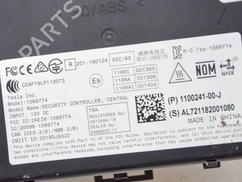 Elektronisk modul TESLA MODEL 3 (5YJ3) EV AWD | BP27763411M83