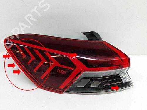 Used Left taillight AUDI Q4 E-TRON SUV (F4B) 50 quattro (300 hp) 29867320