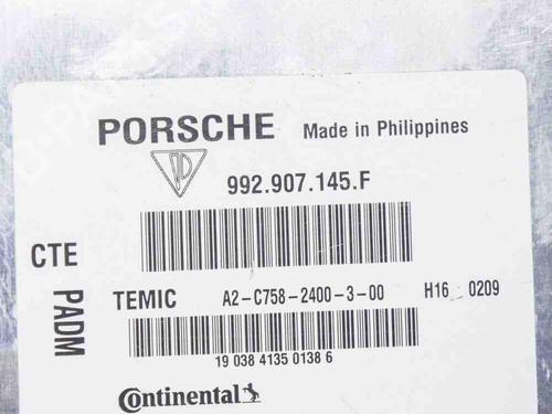 Electronic module PORSCHE 911 (992) 3.0 Carrera 4 S (992420) | BP27750292M83 