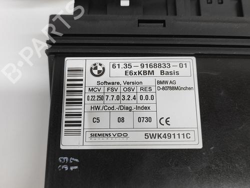 Electronic module BMW 6 (E63) 635 d | BP23249814M83 