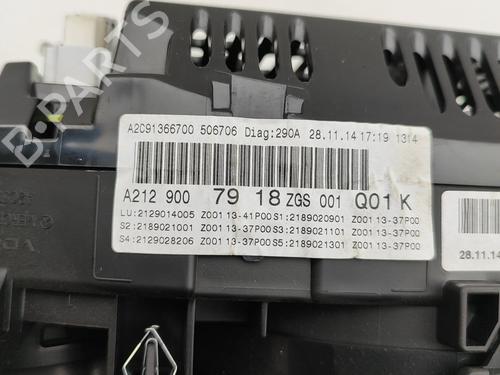 Instrument cluster MERCEDES-BENZ E-CLASS Convertible (A207) E 250 CDI / BlueTEC / d (207.403, 207.404) | BP28674757C47