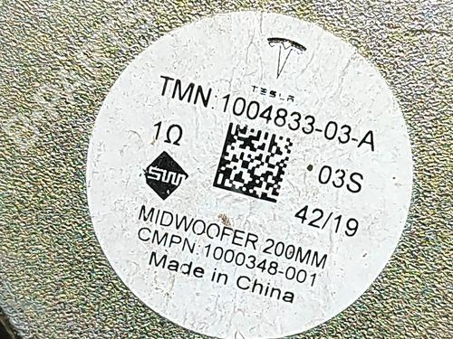 Speaker TESLA MODEL X (5YJX) P100D AWD | BP33661841E2 - Image 6