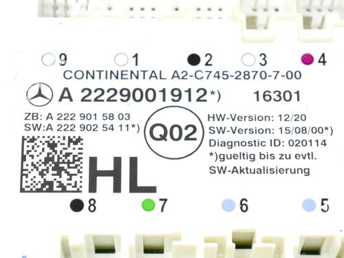 Electronic module MERCEDES-BENZ C-CLASS (W205) C 200 BlueTEC / d (205.037) | BP8625937M83 