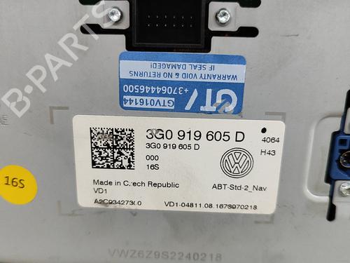 Display monitor VW GOLF VII (5G1, BQ1, BE1, BE2) 2.0 GTI | BP22443417C48 