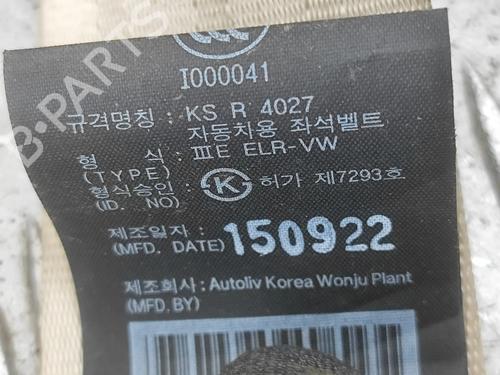Front right seatbelt SSANGYONG REXTON W / REXTON 2.2 Xdi All-wheel Drive | BP33176508I25  - Image 8