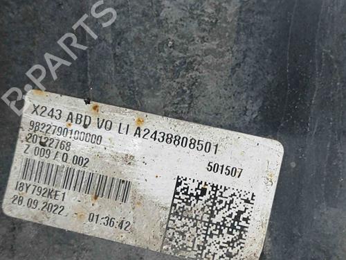 Front left wheel arch trim MERCEDES-BENZ EQB (X243) EQB 300 4-matic (243.608, 243.609) | BP29310350C134 