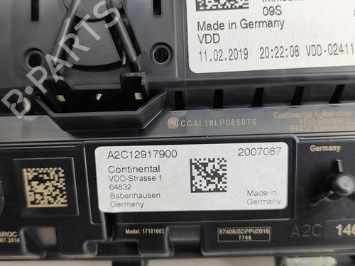 Instrument cluster AUDI A1 Sportback (GBA) 30 TFSI | BP17015876C47 