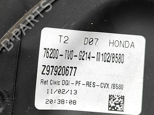 Right mirror HONDA CIVIC IX (FK) 2.2 i-DTEC (FK3) | BP29616074C27 