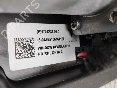 Front right window mechanism TESLA MODEL 3 (5YJ3) EV | BP32269326C23