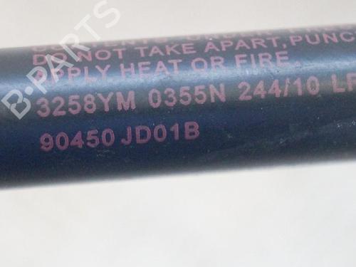 Tailgate lift support NISSAN QASHQAI / QASHQAI +2 I (J10, NJ10, JJ10E) 1.5 dCi | BP14661409C138 