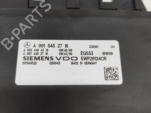 Gearbox control unit MERCEDES-BENZ E-CLASS (W212) E 250 CDI / BlueTEC (212.003, 212.004) | BP19645457M52 