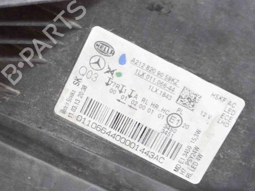 Right headlight MERCEDES-BENZ E-CLASS (W212) E 220 CDI | BP29510656C29 