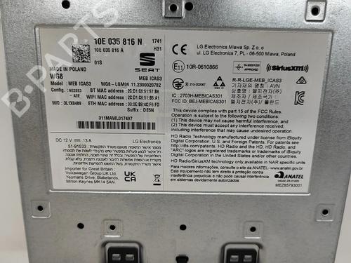 Electronic module CUPRA BORN (K11) 58 e-boost | BP27774716M83