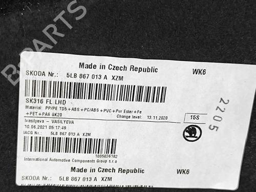 Front left panel SKODA ENYAQ iV SUV (5AZ) 60 | BP29486675C58 - Image 8