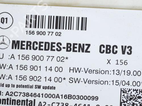 Electronic module MERCEDES-BENZ A-CLASS (W176) A 160 (176.041) | BP28497546M83