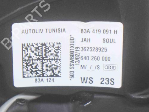 Steering wheel AUDI Q3 (F3B) 35 TFSI | BP27751987C49 