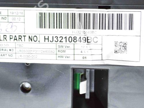 Instrument cluster LAND ROVER RANGE ROVER EVOQUE (L538) 2.0 D | BP8846963C47