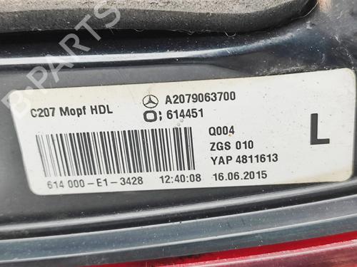 Left tailgate light MERCEDES-BENZ E-CLASS Coupe (C207) E 350 BlueTEC / d (207.326) | BP31528732C79 