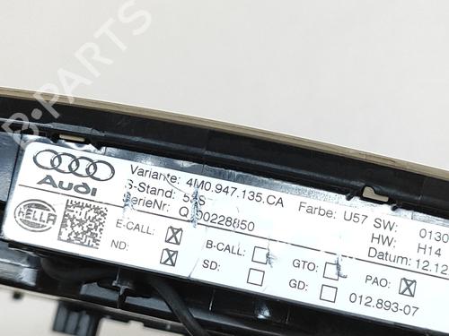 Interior roof light AUDI Q7 (4MB, 4MG, 4MQ) 3.0 TDI quattro | BP28956584I8 
