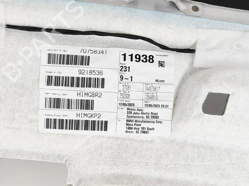 Interiør tag BMW X5 (G05, F95) xDrive 30 d Mild-Hybrid | BP32500656I12 