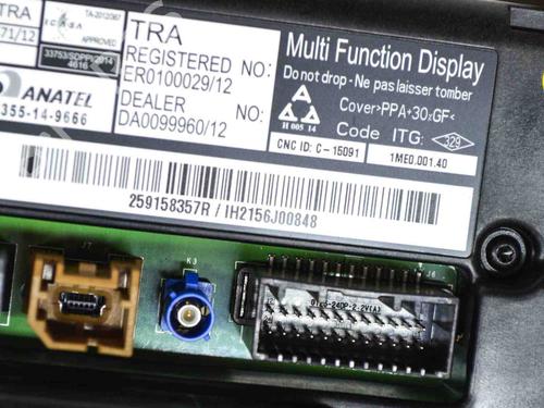 Display monitor RENAULT ZOE (BFM_) ZOE | BP8353371C48