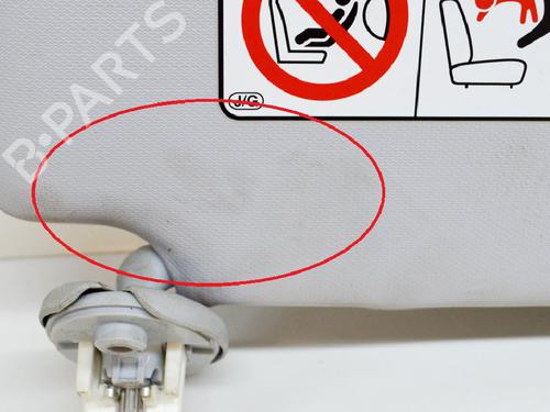 Left sun visor TOYOTA PRIUS (_W5_) 1.8 Hybrid (ZVW50, ZVW50_, ZVW51_, ZVW50R, ZVW51) | BP27749131I1 