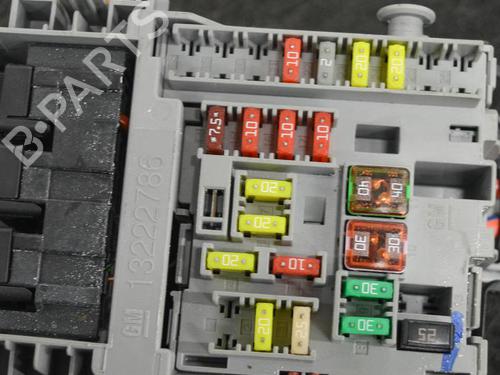 Fuse box OPEL INSIGNIA A (G09) 2.0 Biturbo CDTI (68) | BP7082234E1 
