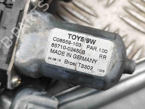 Rear left window mechanism TOYOTA AURIS Estate (_E18_) 1.8 Hybrid (ZWE186_, ZWE186R, ZWE186H) | BP29510887C24 